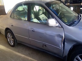 2002 HONDA ACCORD, SILVER, LX MODEL, 3.0, VTEC, AT.  A25216